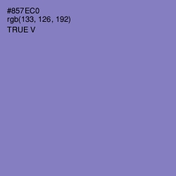 #857EC0 - True V Color Image