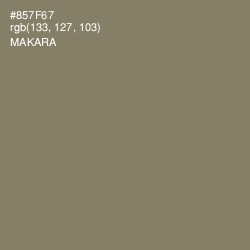 #857F67 - Makara Color Image