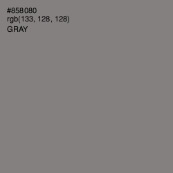 #858080 - Gray Color Image