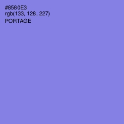 #8580E3 - Portage Color Image