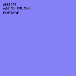 #8580F6 - Portage Color Image