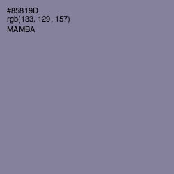 #85819D - Mamba Color Image