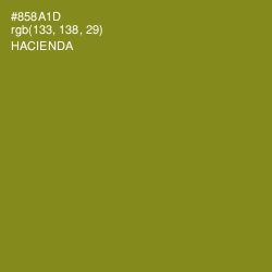 #858A1D - Hacienda Color Image