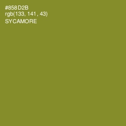 #858D2B - Sycamore Color Image