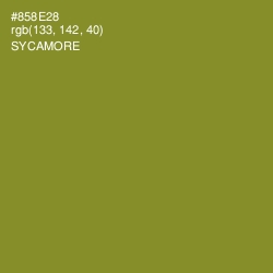 #858E28 - Sycamore Color Image