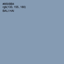 #859BB4 - Bali Hai Color Image
