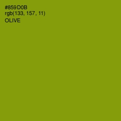 #859D0B - Olive Color Image