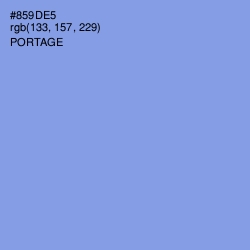 #859DE5 - Portage Color Image