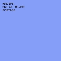 #859EF8 - Portage Color Image