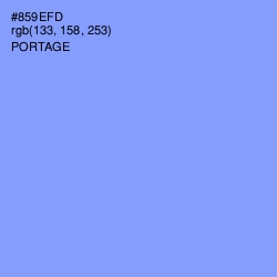 #859EFD - Portage Color Image