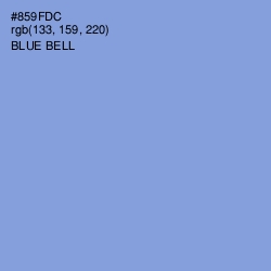 #859FDC - Blue Bell Color Image