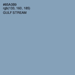 #85A0B9 - Gulf Stream Color Image
