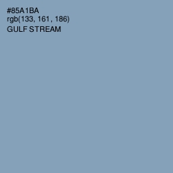 #85A1BA - Gulf Stream Color Image