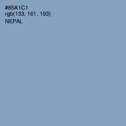 #85A1C1 - Nepal Color Image