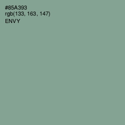 #85A393 - Envy Color Image