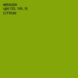 #85A609 - Citron Color Image