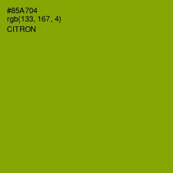 #85A704 - Citron Color Image