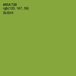 #85A73B - Sushi Color Image