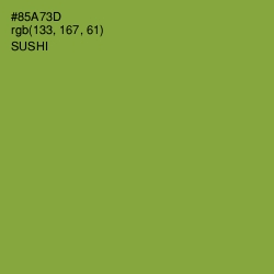 #85A73D - Sushi Color Image