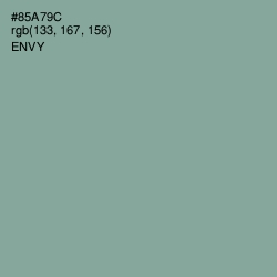 #85A79C - Envy Color Image