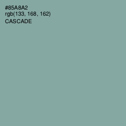 #85A8A2 - Cascade Color Image