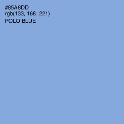 #85A8DD - Polo Blue Color Image