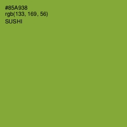 #85A938 - Sushi Color Image