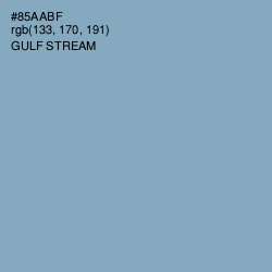 #85AABF - Gulf Stream Color Image