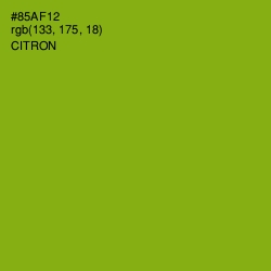 #85AF12 - Citron Color Image
