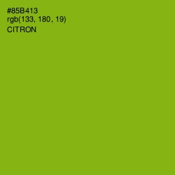 #85B413 - Citron Color Image