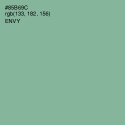 #85B69C - Envy Color Image