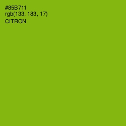 #85B711 - Citron Color Image