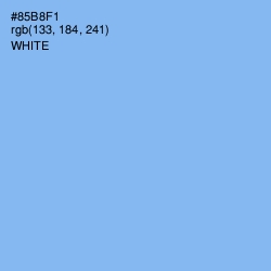 #85B8F1 - Jordy Blue Color Image