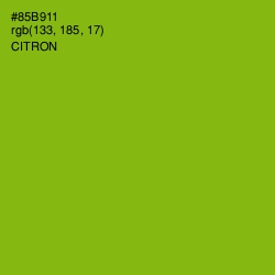 #85B911 - Citron Color Image