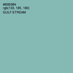 #85B9B4 - Gulf Stream Color Image