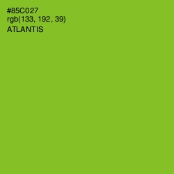 #85C027 - Atlantis Color Image