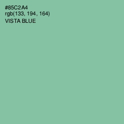 #85C2A4 - Vista Blue Color Image