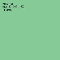 #85CA96 - Feijoa Color Image