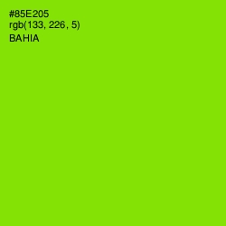 #85E205 - Bahia Color Image