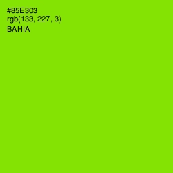 #85E303 - Bahia Color Image