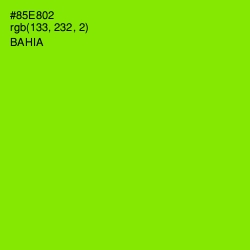 #85E802 - Bahia Color Image