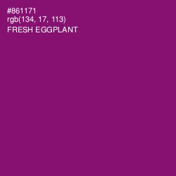 #861171 - Fresh Eggplant Color Image