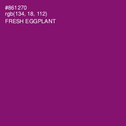#861270 - Fresh Eggplant Color Image