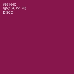 #86164C - Disco Color Image