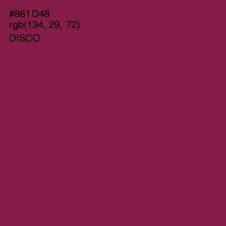 #861D48 - Disco Color Image