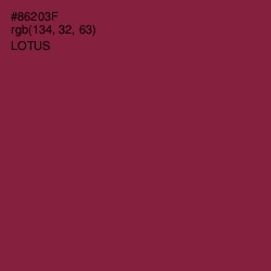 #86203F - Lotus Color Image