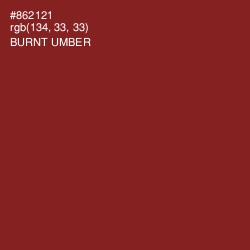 #862121 - Burnt Umber Color Image