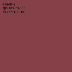 #864048 - Copper Rust Color Image