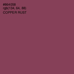 #864058 - Copper Rust Color Image