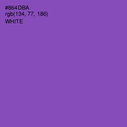 #864DBA - Wisteria Color Image